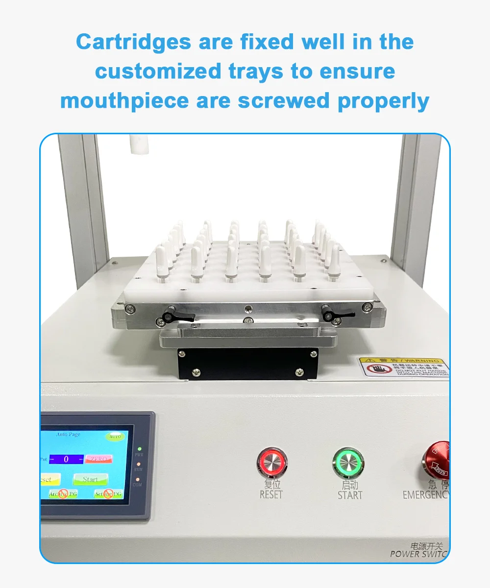 automated cartridge filling & capping