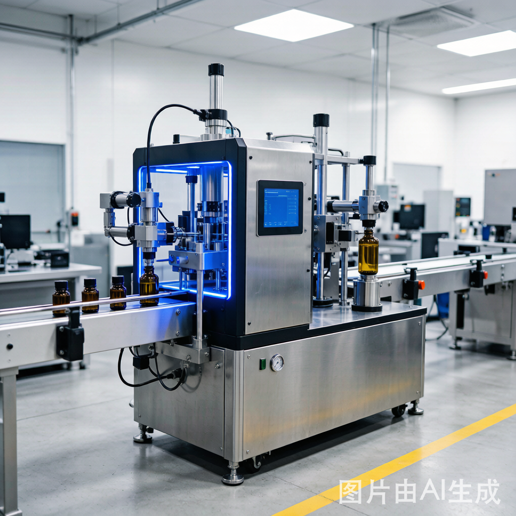 Fully automatic vape cartridge filling line